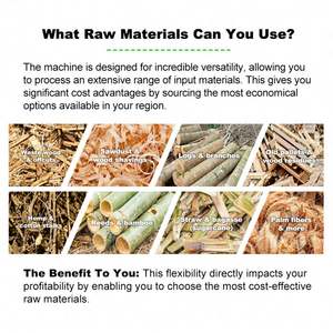 Machine automatique de fabrication de palettes compressées à haute efficacité, pompe à moteur, capacité de 130 à 160 pièces/jour, pression de 800 tonnes, huile thermique/vapeur - Product Image 3