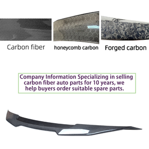 สปอยเลอร์หลังคาร์บอนไฟเบอร์ทรง Ghibli PSM สำหรับรถยนต์ปี 2013-2022 - Product Image 4