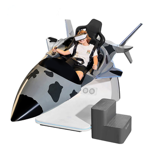 <span class=keywords><strong>Simulador</strong></span> <span class=keywords><strong>de</strong></span> Vuelo Real en Realidad Virtual, Cine 9D VR, <span class=keywords><strong>Juego</strong></span> para Niños, Metálico para Interiores - Product Image 1