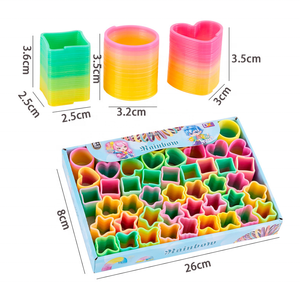 Jouet créatif pour enfants en plastique pliable, boîte de couleurs arc-en-ciel, jouet éducatif pour le développement précoce des enfants, vente en gros - Product Image 3
