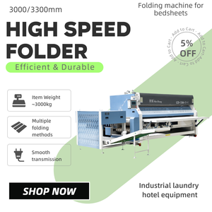 Mejor <span class=keywords><strong>precio</strong></span> Industrial Hotel lavandería tienda equipo tela plegable máquinas de alta velocidad <span class=keywords><strong>Foldimate</strong></span> hoja automática carpeta - Product Image 2