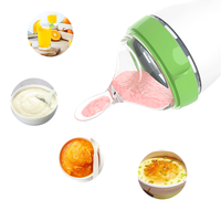 Anti Colique Silicone nouveau-né bébé boire tétine d'eau sipper sippy bouteille avec paille pour bébés allaités