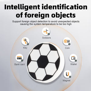 Caricabatterie Wireless Personalizzato in PVC 2024, Design Cartoon Olimpiadi Calcio, 15W, Uscita 5V/1A, Max 10W 5V/2A QC3.0 OTP OVP OEM - Product Image 3