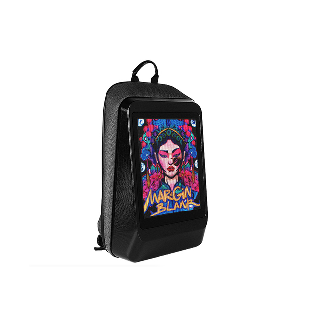 Luxury Fashion Custom Waterproof Smart Led Backpack DIY Dynamic Led Screen Women's Backpack for Advertising Personality