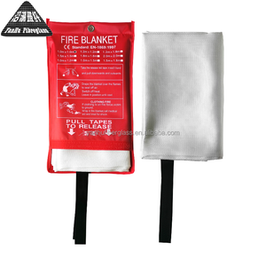 Couverture anti-feu pour cuisine, personnalisée, EN 1869, 1,8 m x 1,8 m, <span class=keywords><strong>extincteur</strong></span>, épaisseur 0,43 mm, isolation thermique, couverture anti-feu pour avion, MSDS - Product Image 2