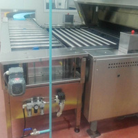 Four tunnel électrique neuf en acier inoxydable LINKON avec chargeur-déchargeur automatique pour boulangerie, idéal pour la pâte à pain, les moules à pain, la farine de blé - Garantie 1 an