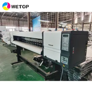 Eco solvente impressora 1.8m grande formato impressora máquina de impressão para banner vinil plotter