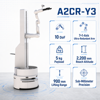 Moteur de robot humanoïde en alliage/métal personnalisable 310W, boîte de vitesses, roulement, pompe AC220V, automatisation industrielle, marque CAI, garantie 1 an