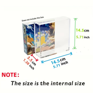 Cajas de Acrílico Transparentes Apilables con Cierre Magnético HUACENT, Aptas para Cajas de Sobres <span class=keywords><strong>ETB</strong></span> - Product Image 6
