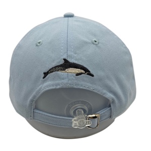 Casquettes de baseball écologiques et durables en toile de plastique recyclé RPET, brodées, non structurées, à visière pré-courbée, avec fermeture snapback - Product Image 6
