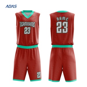 Nouvel ensemble de tenue de basketball personnalisé pour hommes, maillots à séchage rapide et uniformes d'équipe pour femmes avec numéros imprimés personnalisés - Product Image 4