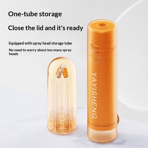 Vente en gros de 100 fils dentaires électriques portables de 100 ml/200 ml IPX7 orange avec logo personnalisé - Utilisation domestique, camping-car, USB/batterie, contrôlé par application - Product Image 2