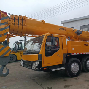 Grue d'occasion QY50K-2 50 tonnes Shanghai QY QAY XCA XCT en bon état à prix réduit - Vente chaude - Product Image 1