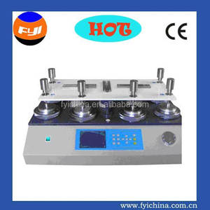 FYI Hot Sales Nuevo modelo YG401D Tela textil <span class=keywords><strong>Martindale</strong></span> <span class=keywords><strong>Abrasion</strong></span> <span class=keywords><strong>Tester</strong></span>-Máquina de prueba de abrasión - Product Image 5