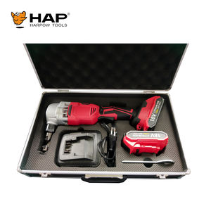 Machine à grignoter <span class=keywords><strong>électrique</strong></span> à double tête 18V Li-ion alimentée par batterie Cisailles à tôle sans fil de qualité bricolage - Product Image 4