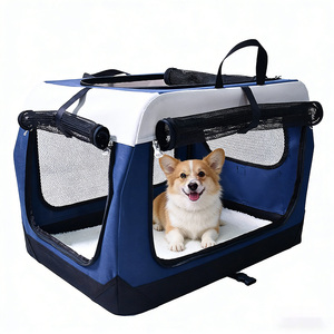 Casa para Perros Plegable y Conveniente con Cierre de Cremallera, Precio de Fábrica, Venta al por Mayor, con Tapete de Felpa - Product Image 1