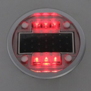 Marcadores de Pavimento Solares Reflectantes e Impermeables, Tachuelas Solares de 2 Vías, Ojos de Gato para Seguridad Vial, Tachuelas Solares LED para Carreteras - Product Image 5