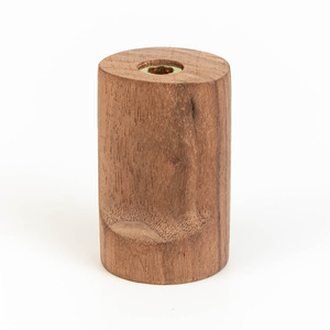 Ganchos de pared de madera maciza de haya, forma poligonal, tipo montado en la pared, para ropa detrás de puertas o en paredes - Product Image 4