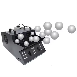 Máquina de niebla de burbujas saludable blanca DMX y control remoto para permitir que las burbujas se lancen por todo el cielo para iluminación de escenario - Product Image 3