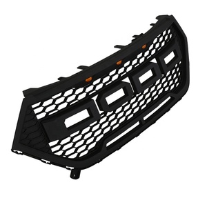 SUV parti Auto nero griglia del paraurti anteriore W illuminazione a LED personalizzato modificato ABS 2016-2019 misura per il bordo - Product Image 2