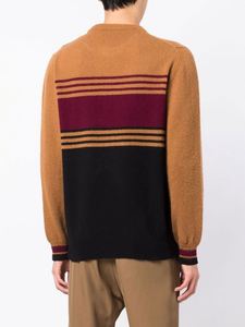 Nouveau pull pour hommes à texture verticale décontracté de haute qualité pull pour hommes en tricot jacquard à manches longues pour hommes - Product Image 4