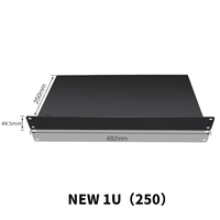 1U2u Raf Kasası Sunucu Kasası Raf Montajlı PC Kasası Sunucu Kasası Raf Kasası Sunucu Kılıfları Slave Amplifikatör 19 1u Metal Kasa