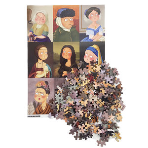 Produttori di <span class=keywords><strong>Puzzle</strong></span> all'ingrosso pinso arte stampa personalizzata <span class=keywords><strong>Puzzle</strong></span> per adulti 1000 pezzi <span class=keywords><strong>Puzzle</strong></span> di carta - Product Image 4