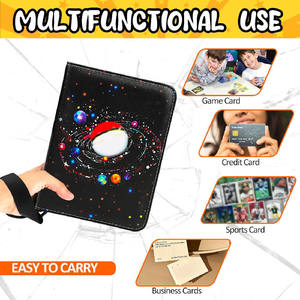 Album de collection, étui de rangement, MTG TCG Sports, porte-cartes portable à fermeture éclair, 50 pochettes amovibles, 400 pochettes pour cartes à collectionner - Product Image 6