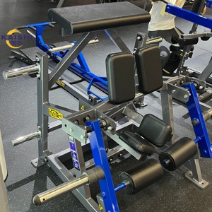 Machine professionnelle à charge de plaques en acier pour soulevé de genoux, équipement d'entraînement isolé pour les ischio-jambiers, pour fitness et musculation HM - Product Image 6
