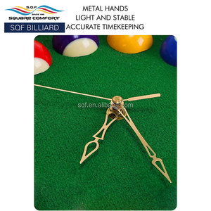 <span class=keywords><strong>Horloge</strong></span> murale de billard ronde S.Q.F, <span class=keywords><strong>horloge</strong></span> de snooker, <span class=keywords><strong>horloge</strong></span> de billard américain, cadre en bois, décoration de salon, personnalisable, directement de l'usine, pour la maison - Product Image 4