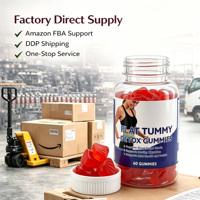 Gummies Brûle-Graisse ACV OEM - Vinaigre de Cidre de Pomme pour la Perte de Poids, Détox, Nettoyage, Stimulateur Métabolique, Bonbons Minceur Sans Sucre pour Adultes
