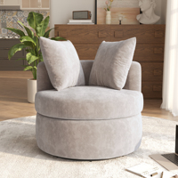 Fauteuil simple ATUNUS de style nordique moderne avec dossier en éponge, chaise de salon, chaise longue, adapté à un usage domestique