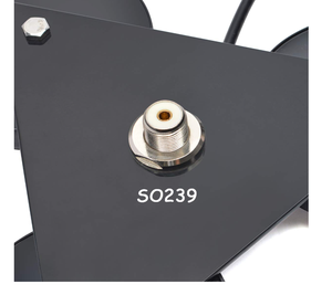 Antenne magnétique robuste SO239 à trois aimants, montage magnétique 3*diamètre 90mm avec câble coaxial de 4,5M pour antenne radio mobile HF/VHF/UHF/CB - Product Image 5
