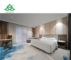 SHIYI Ensemble <span class=keywords><strong>de</strong></span> meubles sur mesure <span class=keywords><strong>Chambre</strong></span> étoile Idées romantiques <span class=keywords><strong>Chambre</strong></span> d'hôtel taille d'invité standard - Product Image 1
