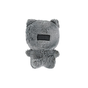 Peluche de Gato Gris Personalizado OEM con Bajo MOQ, Juguete de Peluche de Animal, Regalo para Amigos, Colgante para Mochila - Product Image 5
