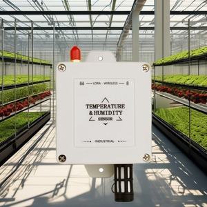 Sistema di monitoraggio della temperatura termo-igrometro LoRa sensore di umidità della temperatura senza fili-40 ℃ ~ + 80 ℃ - Product Image 3