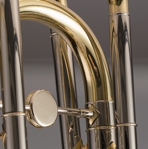 <span class=keywords><strong>Trombone</strong></span> basse à double piston en laiton avec clés Bb/F/Gb/D - Product Image 5