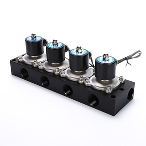 Válvula Solenoide de 4 Vías 2S025-08 DC, Control Inteligente para Riego Agrícola, Tipo Normalmente Cerrado, Metálica - Product Image 1