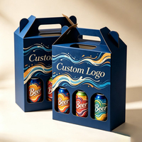 Cajas de Embalaje Corrugadas al por Mayor para Bebidas, Cerveza, Jugos, Envío de Bebidas, Cajas de Regalo para Botellas de Vino, Cartones Personalizados