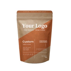 Bolsa de Papel Biodegradable para Té con Logotipo Personalizado, Bolsa Ecológica de PLA para Alimentos, Bolsa de Papel Kraft para Envasado de Té - Product Image 2