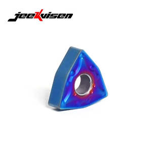 Jeekvisen WNMG080408MA 10ชิ้นนาโน wnmg คาร์ไบด์สีฟ้าแทรกความต้านทานการสึกหรอแทรกสำหรับตัดและเครื่องมือขึ้นรูป - Product Image 5