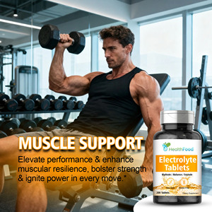Best Selling Electrolyte Tablets Elevate Performance Enhance Muscular Resilience with Magnesium Dietary <b>Supplement</b> - Product Image 2