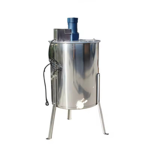 Extractor de Miel Centrífugo Eléctrico Manual de Acero Inoxidable Pequeño, Máquina Automática para Mezclar y Procesar Miel - Product Image 5