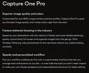 Maîtrise du développement RAW, du traitement des images et de la gestion des actifs Capture One Pro - Product Image 2