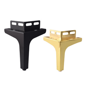 Patas Metálicas para Muebles Jiazhida, Soporte de Acero al Carbono de Tres Puntas para Sofá, Mesa de Centro, Mueble para TV, Diseño Moderno y Simple - Product Image 1