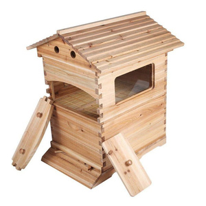 Juego Completo de 7 Piezas de Colmena de Abejas Automática con Flujo Continuo, Caja de Apicultura de Madera de Abeto Chino - Product Image 3