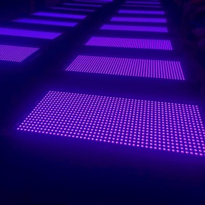 960 LED RGB Luces estroboscópicas que cambian de color Barra controlada por sonido de 8 etapas para transmisión en vivo Ambiente de habitación Modo DMX512 - Product Image 5
