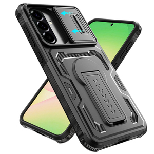 Funda Protectora 360° de TPU para PC, 3 en 1, Antigolpes, Resistente, con Soporte, para <span class=keywords><strong>Samsung</strong></span> A16, A17, <span class=keywords><strong>A26</strong></span>, A36, A56 - Product Image 1