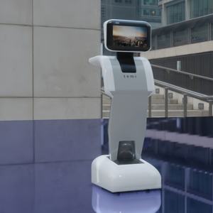 Robot de Interacción Inteligente Uwant con Reconocimiento Facial, <span class=keywords><strong>Asistente</strong></span> de <span class=keywords><strong>Marketing</strong></span>, Robot IA para Recepción, Robots Comerciales de Recepción - Product Image 6