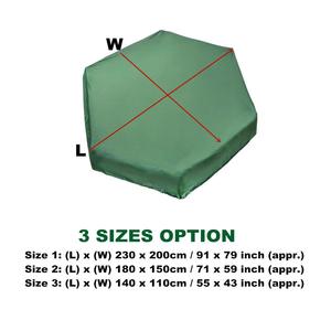 Cubierta Hexagonal Verde para Arenero, Accesorio de Juguete a Prueba de Polvo e Impermeable para Manualidades Acuáticas - Product Image 3